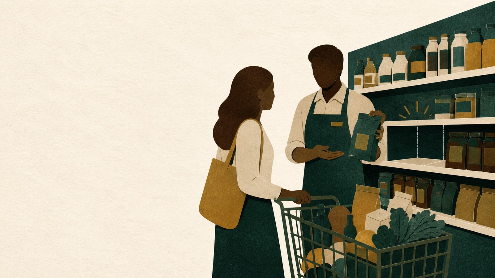 Falta do produto conduz a uma alternativa, reserva e compra resolvida.